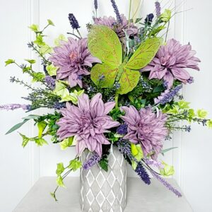 Lavender Serenity Funeral Arrangement