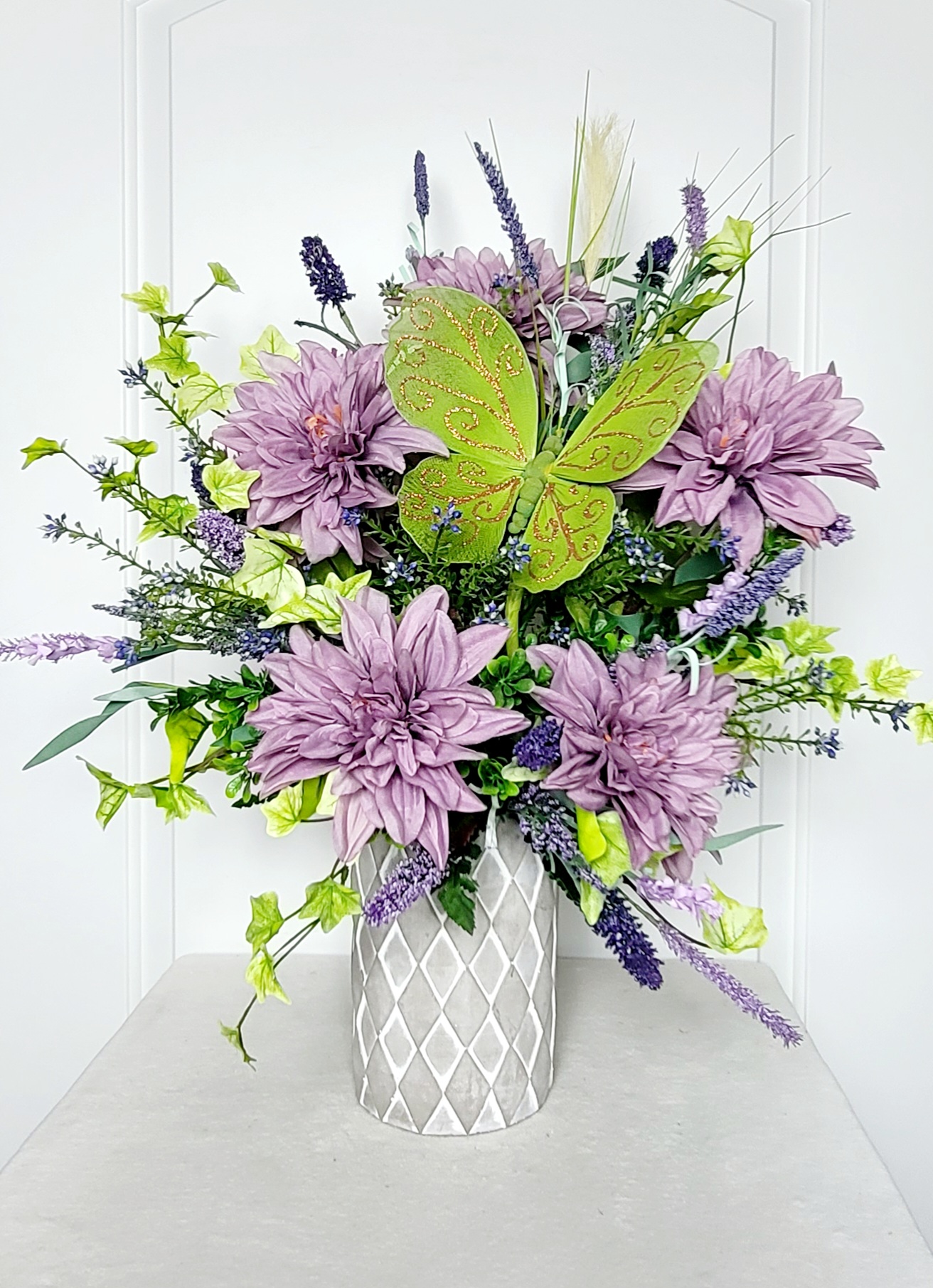 Lavender Serenity Funeral Arrangement